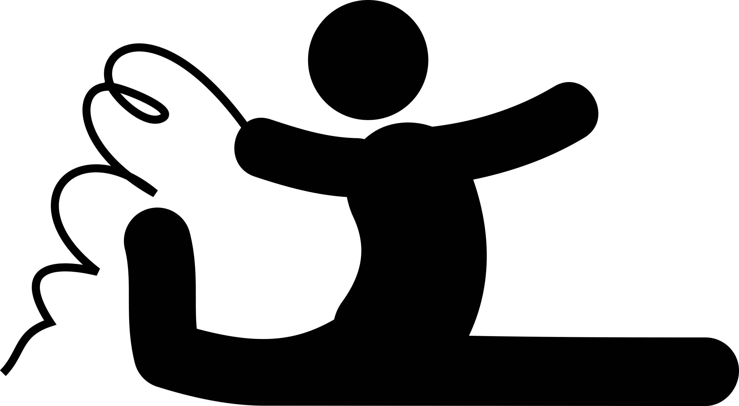 Olympic Dancer With Ribbon Outline Drawing Svg Vector Free Vectors